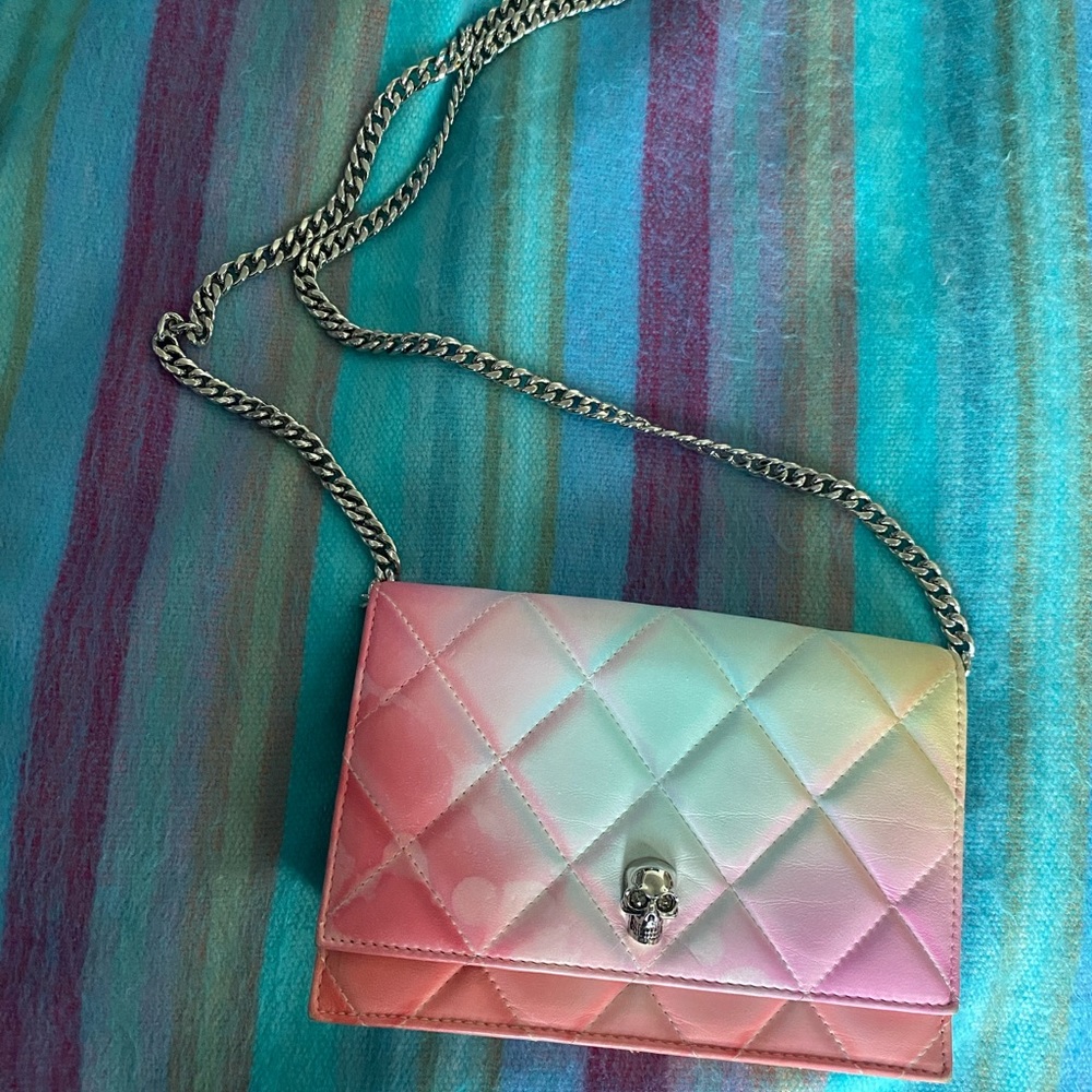 Alexander McQueen quilted bag